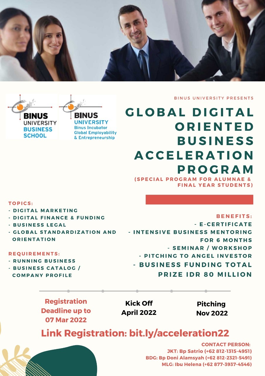 Global Digital Oriented Business Accelaration Program