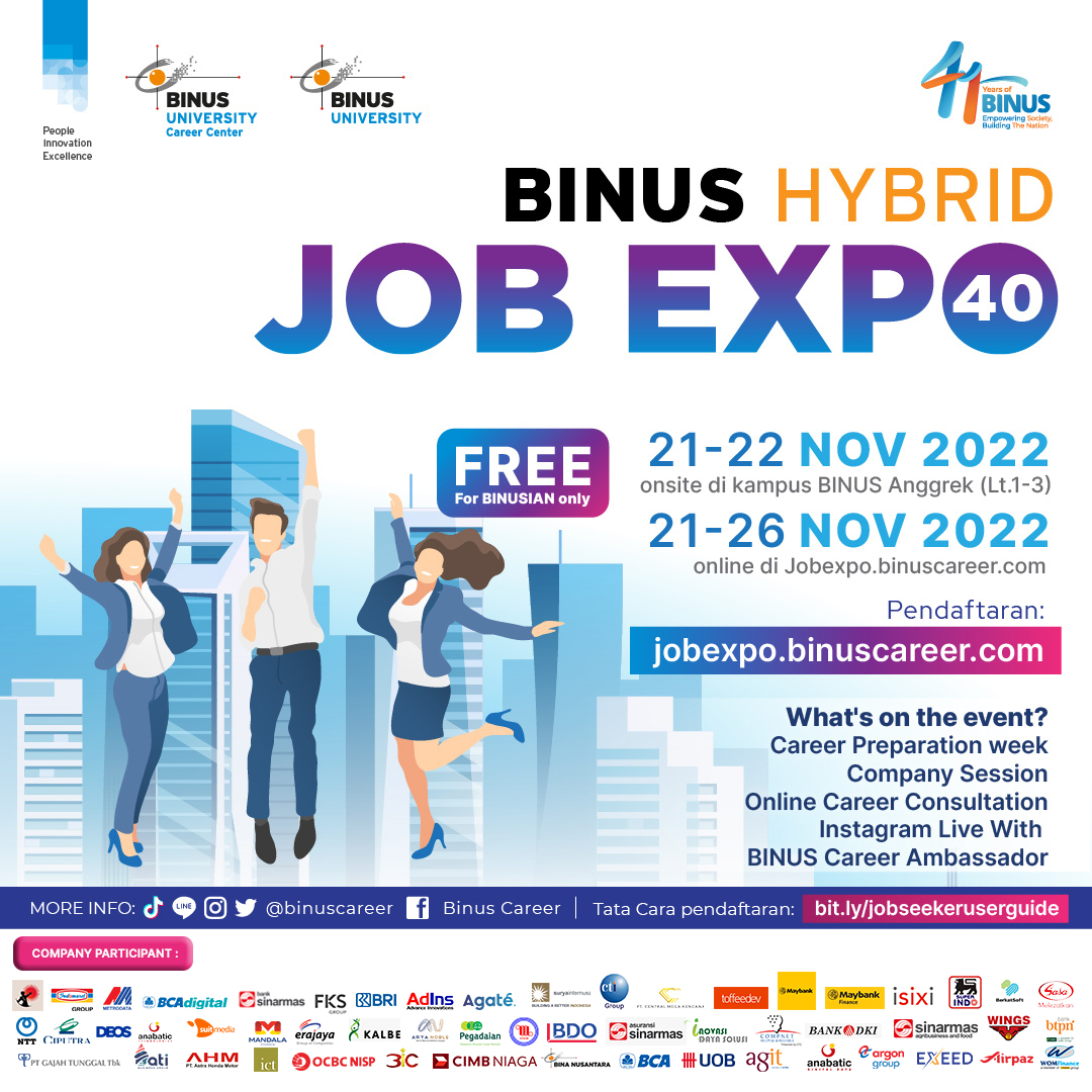 BINUS Hybrid Job Expo 40