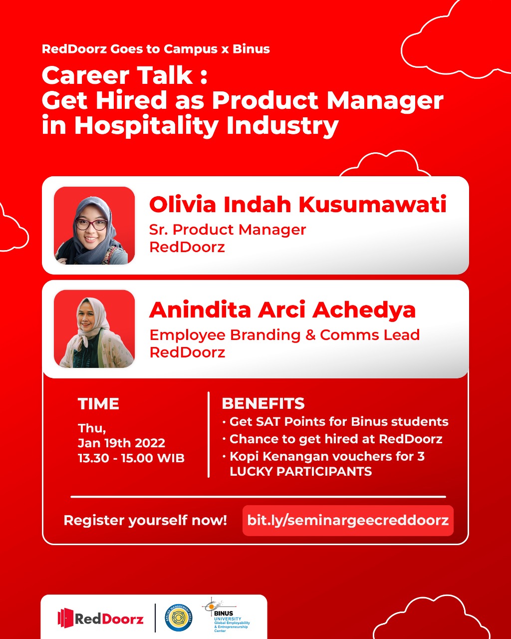 Online Career Talk: Get Hired as Product Manager in Hospitality Industry
