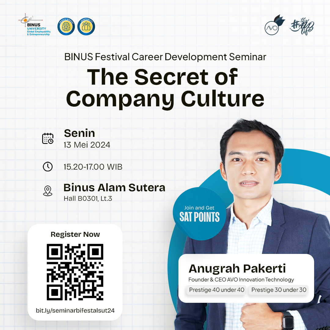 Seminar Karir: The Secret of Company Culture