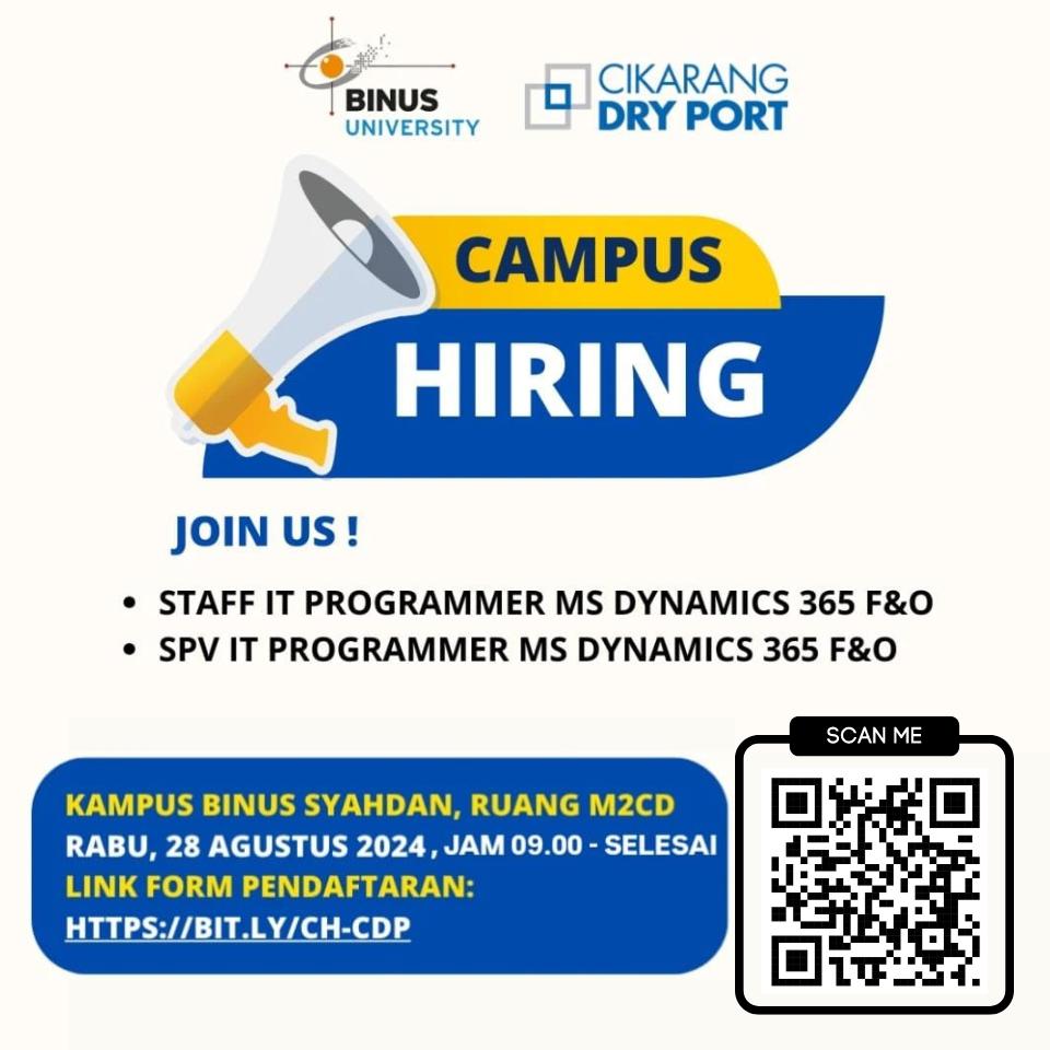 Campus Hiring - Cikarang Inland Port