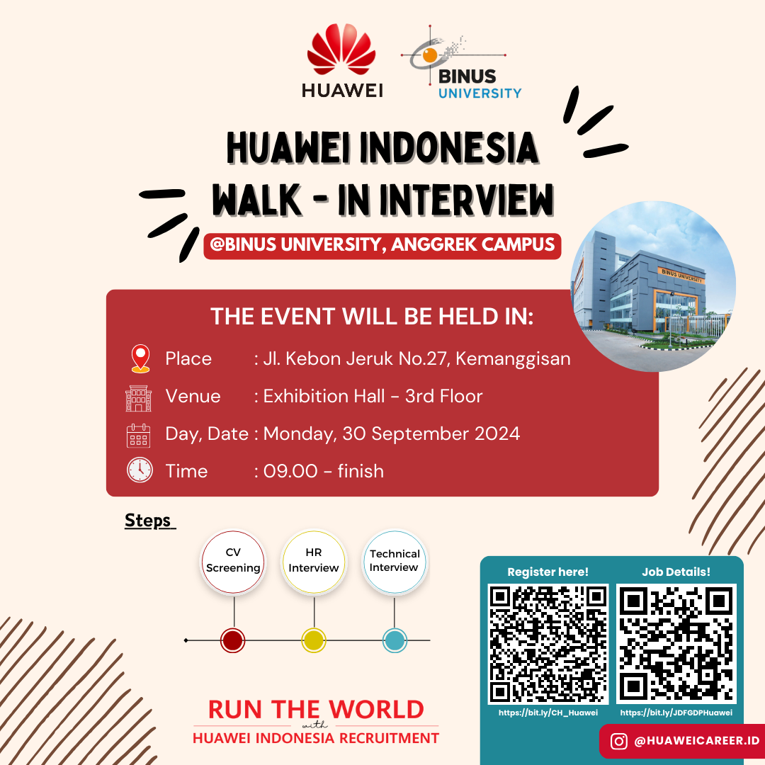 Campus Hiring Huawei Indonesia 