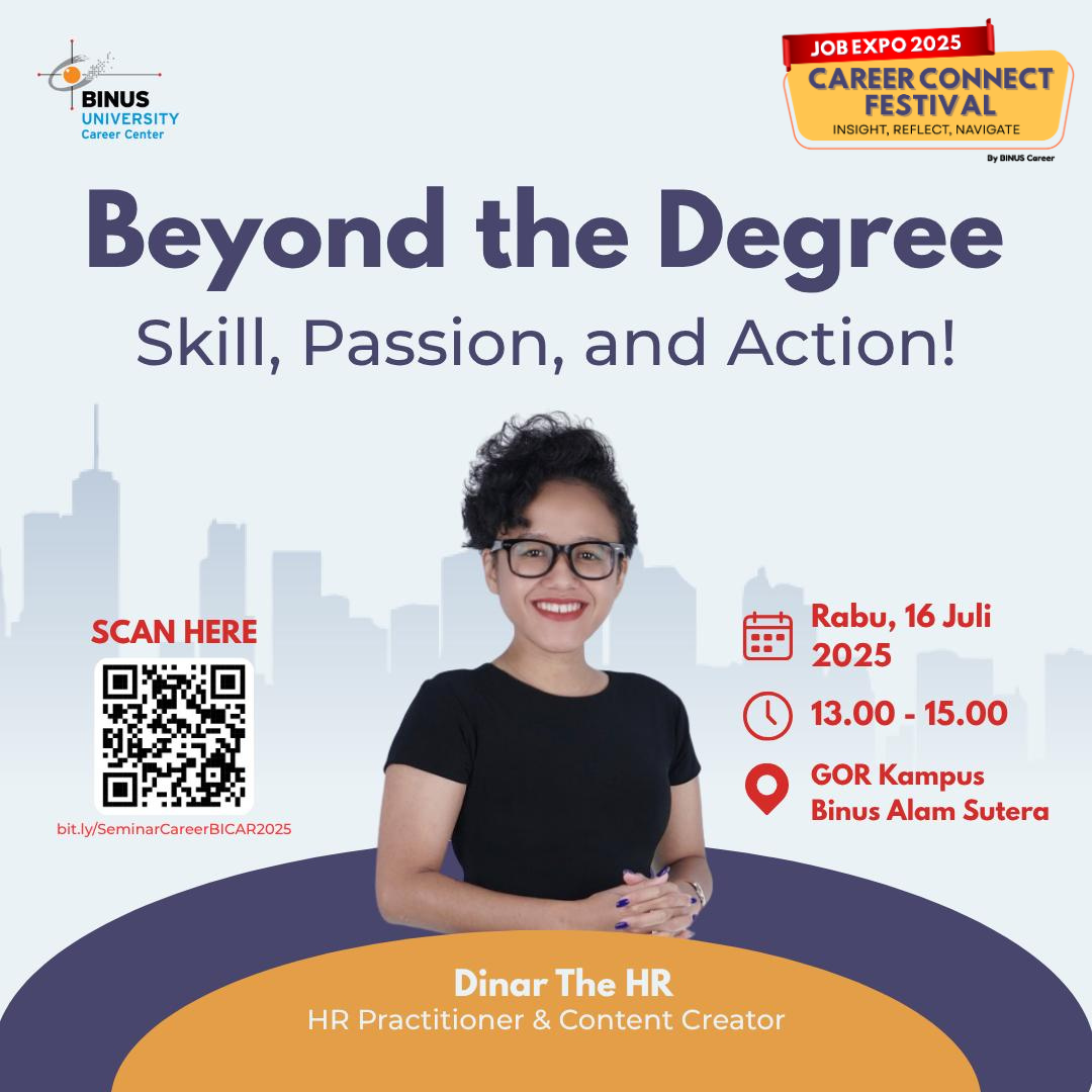 Beyond the Degree - Skill, Passion, and Action!