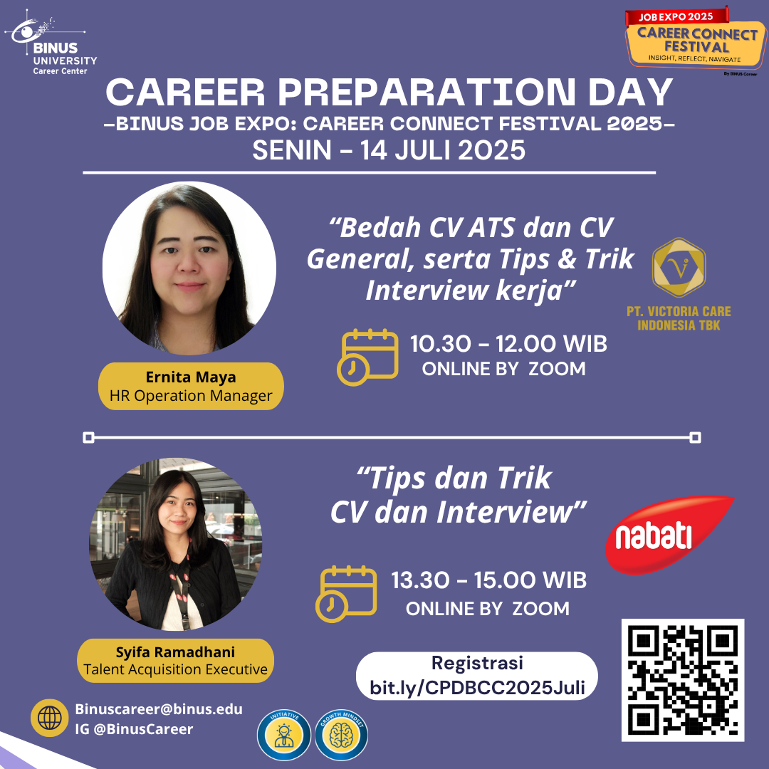 Career Preparation Day - 14 Juli 2025 (Online)