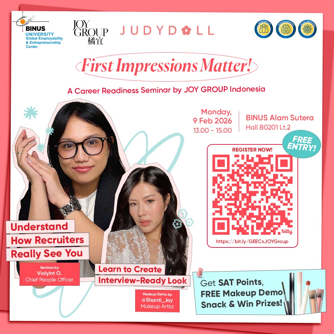 Seminar Career - Joy Group Indonesia