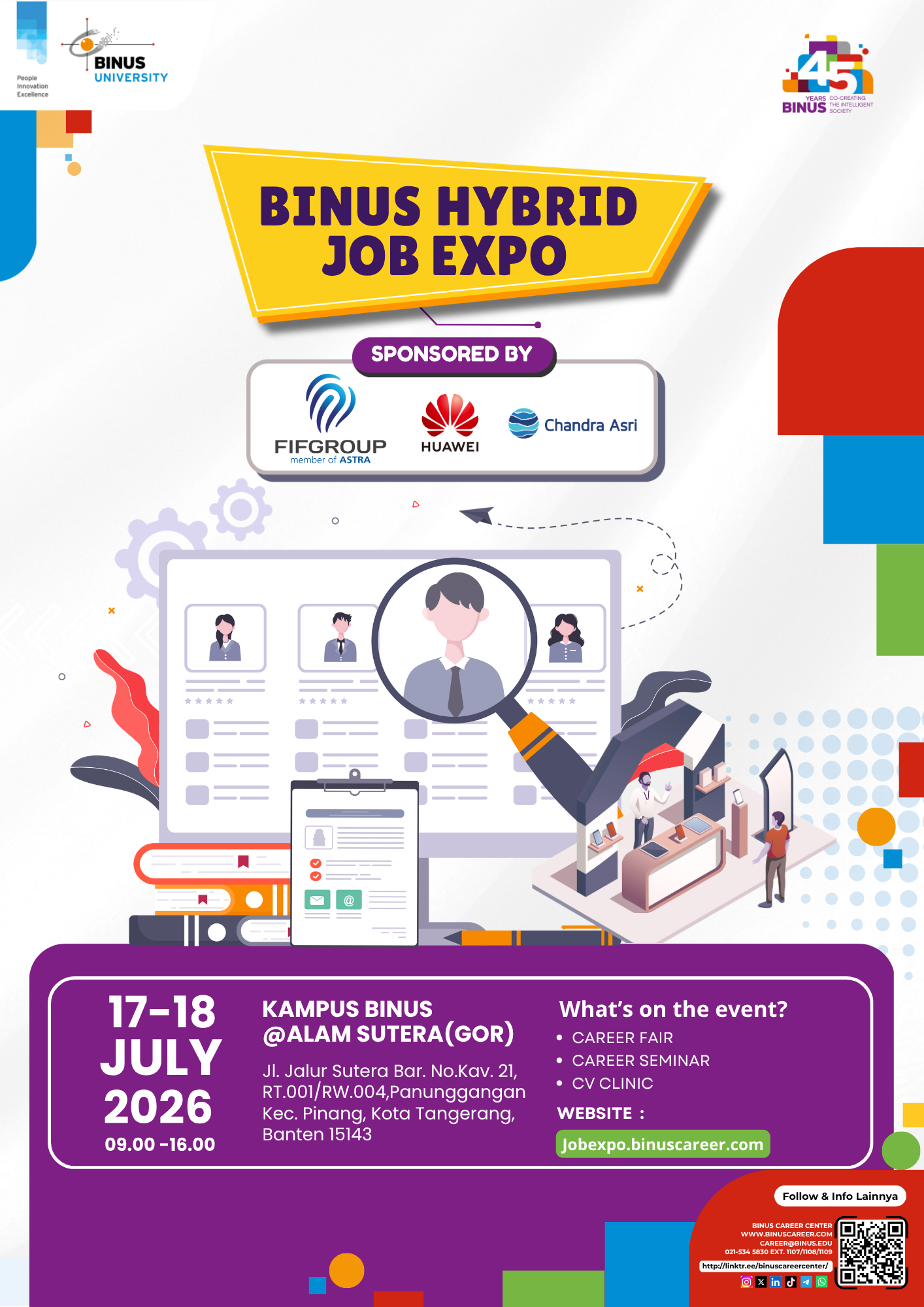 BINUS Hybrid Job Expo 2026