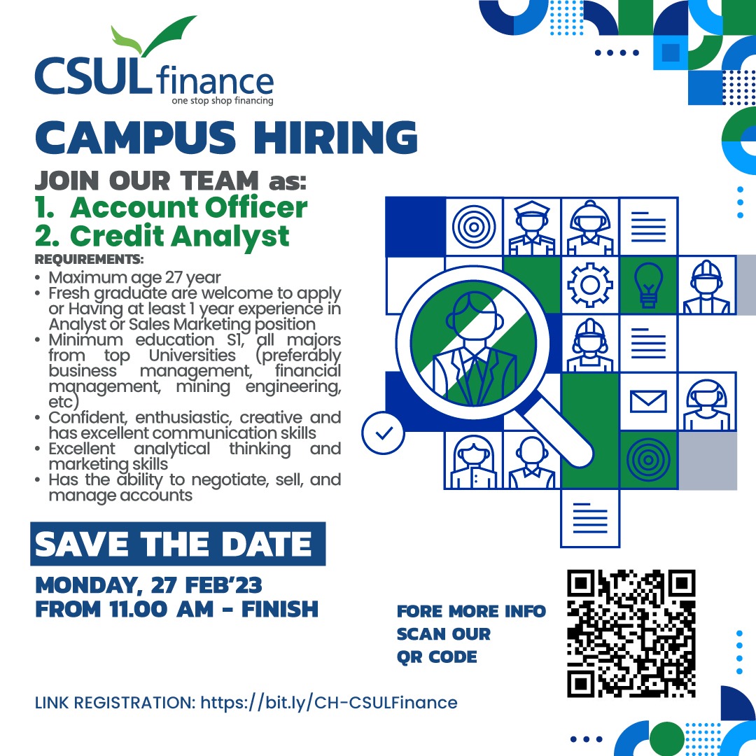Virtual Campus Hiring - CSUL Finance