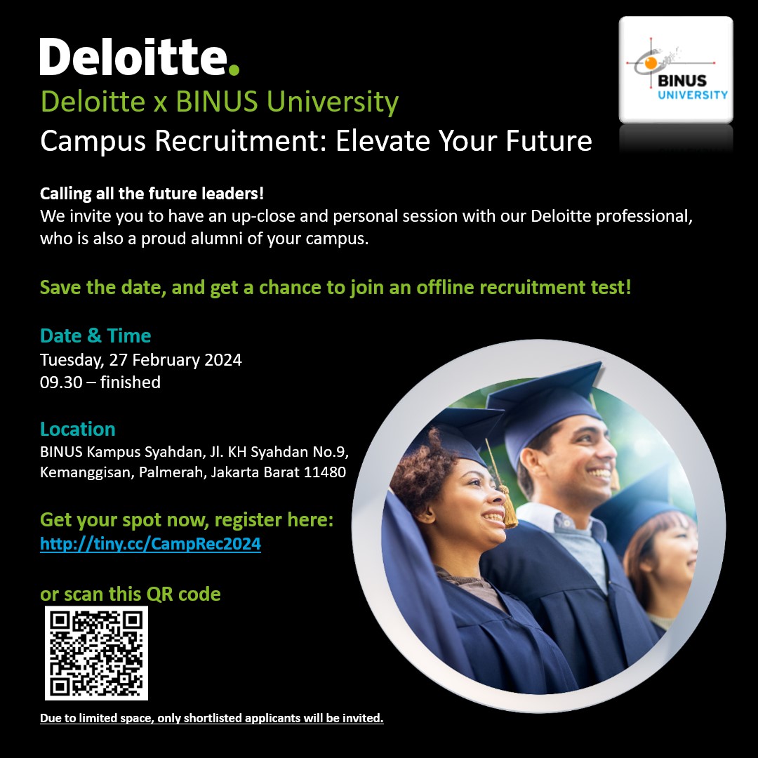 Campus Hiring - Deloitte Indonesia