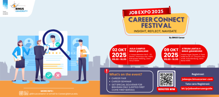 Career Connect Festival 2025 | BINUS @Malang & BINUS @Bandung